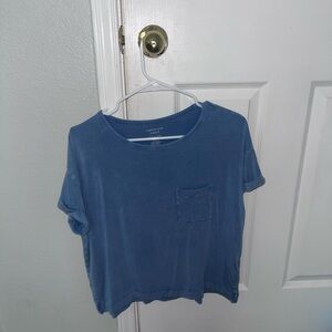 American Eagle Outfitters Soft & Sexy Blue Tee